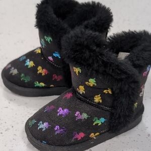 Colorful Patterned Baby Boots